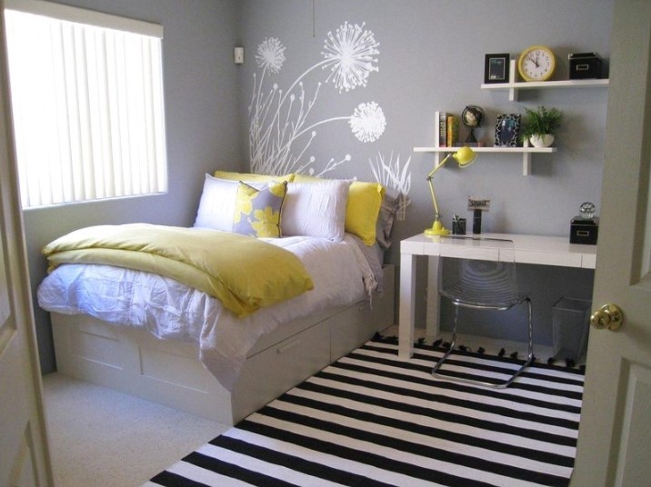 Narrow Bedroom Interior Design