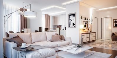 Neutral interior color with soft nuance